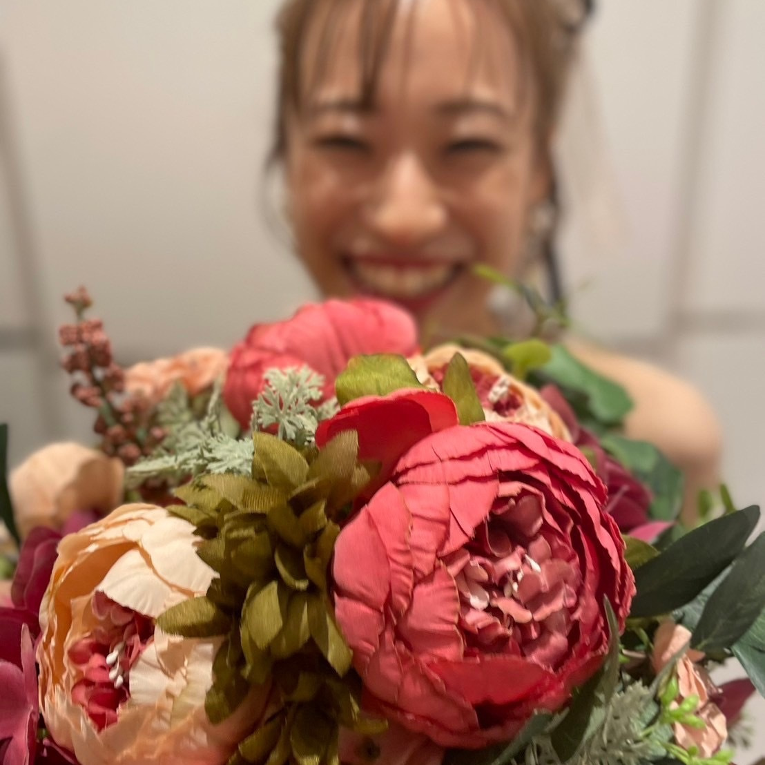 レンタルブーケ　幸せバトン