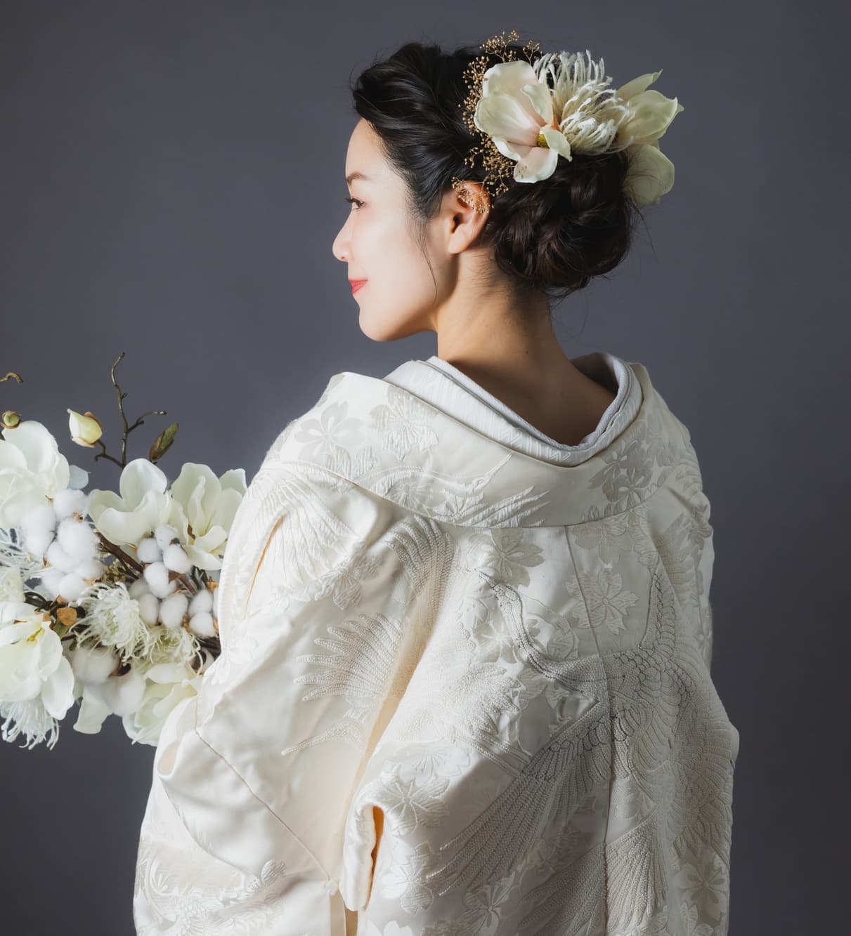 レンタルブーケ　幸せバトン